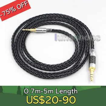 8-жилен посеребренный черен кабел за слушалки JBL EVEREST 300 700 Elite 310 710 750NC J56BT LN006580