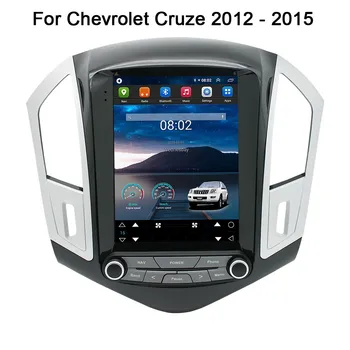 Android 12 Tesla Екран 8 Core 6 + 128 Грама за Chevrolet Cruze 2012-2015 Авто Екран Автомобилен GPS Навигация Мултимедиен Радиоплеер CarPlay
