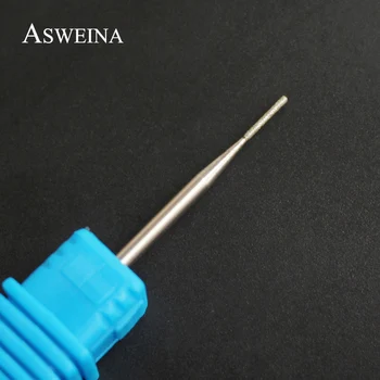 ASWEINA 1 бр. свредло за маникюрного салон с малка от диамантената глава на 0,9 mm, инсталирани на маникюрных станове, електрически фрези за чеп