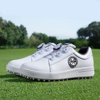 PGM/ Детски обувки за голф, Детски Улични маратонки, Водоустойчив мини износоустойчиви Модни маратонки ゴルフュューズ 남자 골프웨어