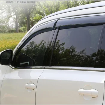 Авто козирка за подреждане на прозорците, вентилационни завеси от слънце и дъжд за Nissan X-trail Измамник 2014 2015 2016 2017