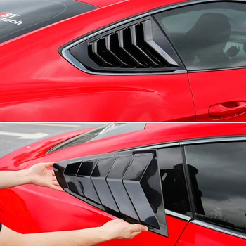 Автомобилни задни щори, модифицирани за Ford Mustang 2015-2021, външна декорация, аксесоари за полагане на автомобили