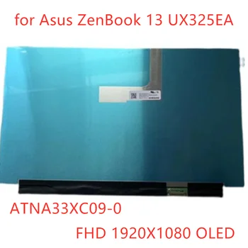 Безплатна доставка 13,3-инчов OLED дисплей за Asus ZenBook 13 UX325EA Преносим компютър OLED екран замени ATNA33XC09-0 (SDC4155) Без допир