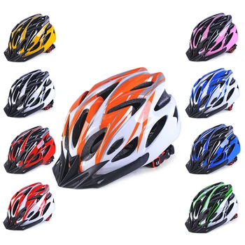 Велосипеден шлем с комфортна подплата, леки, кухи, мъжки, женски, регулируема, за езда, за защита на главата, колоездене, планински каска, нов