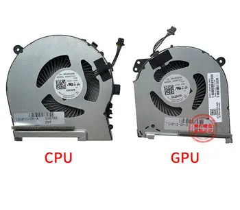 Вентилатор за охлаждане на процесора и графичния процесор за лаптоп HP 15-DH 15-DH0161TX 15-DH0015NR TPN-C143