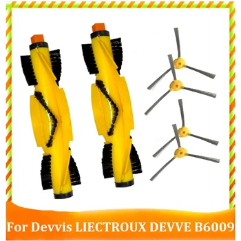 Горещ комплект аксесоари за Devvis Liectroux DEVVE B6009, роботизирана прахосмукачка, основна странична четка, резервни части