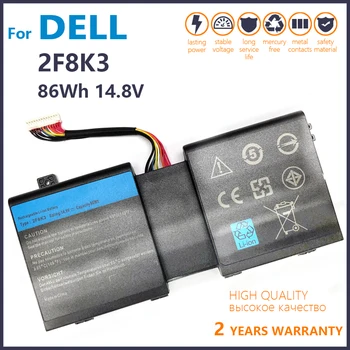 Един истински Нов Батерия 2F8K3 за Dell 17 17X 18 18X M18X M17X ALW18D-1788 0KJ2PX 14,8 V 86WH