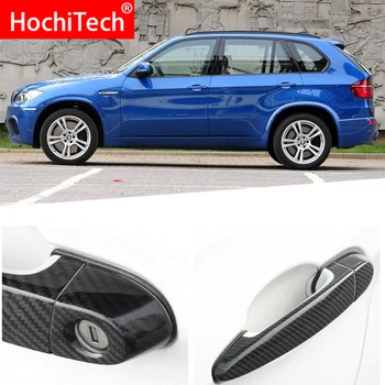 за BMW x5M E70 x5 M 2010 2011 2012 2013, аксесоари, 100% естествена въглеродни влакна, авто, външна врата дръжка, капак