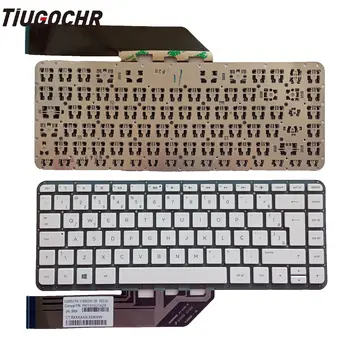 За HP Split X2 13-m010dx 13-m110dx 13-m210dx 13T-M100 13-f010dx клавиатура бял цвят BR