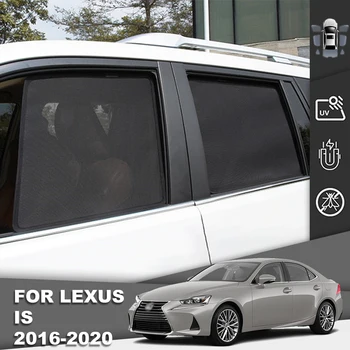 За Lexus IS XE30 2013-2020 250 300H Магнитен Авто Козирка Козирка Щит Преден Предното Стъкло Завеса Задната Страна на Детско Прозорец на сенника