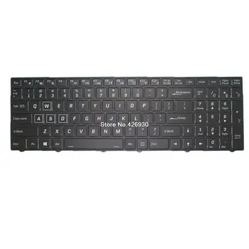 Замяна Клавиатура за лаптоп Multicom За Kunshan P970EF P970EN Английска-АМЕРИКАНСКА, черна с подсветка на нова