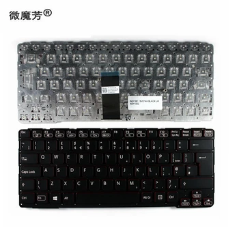 Клавиатура с британската Оформление за вашия лаптоп Sony Vaio SVE14A SVE14A1V1EB SVE14A1S6RP SVE14A1S6RW SVE14A1V1EP QWERTY черен