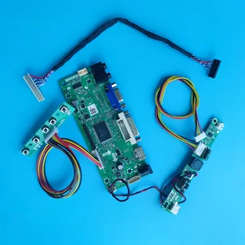 Комплект платка контролер на екрана, за да LM215WF3-SLG1/SSA1/SLN5/SLZ2/RSAR8 1920x1080 панел LCD VGA DVI 30pin дисплей M. NT68676