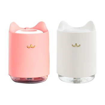 Многофункционален овлажнител на въздуха със сладък котка, USB-туманообразователь, с красотата на аромата 