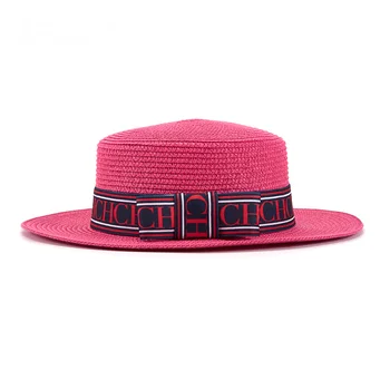 Модерна дамска сламена шапка 2023, дамски солнцезащитная шапка за почивка, дамски лятната сламена шапка, плажна шапка от слънцето