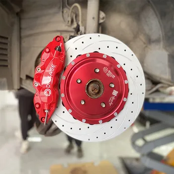 Модернизируйте спирачната система на 4-бутални спирачни челюсти D41 4 с дисков ротора 330 *28 мм, 17-18-инчов джанта за Nissan 370z