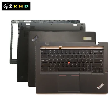 Нов Лаптоп Lenovo ThinkPad X1 Carbon Генерал 2nd 3rd LCD Дисплей на Задната част на Кутията на Предната Рамка, Поставка За Ръце Долен Корпус 04X5564 04X5566