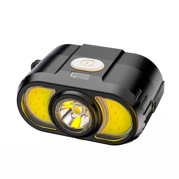 Нова led налобный фенер за стрелба на големи разстояния, USB акумулаторна батерия за преносим налобный фенер за нощно бягане, фенер за риболов