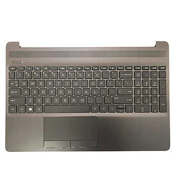 НОВАТА Клавиатура с поставка за ръце и тачпадом за HP 15S-DU 15S-DY 15-DW TPN-C139 US L52022-001 L52021-001