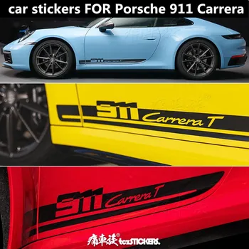 Нови потребителски автомобилни стикери за Porsche 911 Carrera Targa GTS обновен модерен спортен автомобил стикер филм декоративни аксесоари