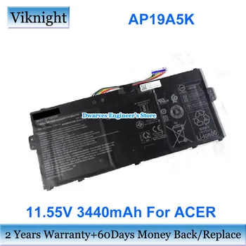 Оригинална батерия 11,55 V 3440mAh 39.7 Wh AP19A5K за Acer Aspire 5 A515-43 A515-54 SP314-54N