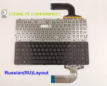 Оригинална Клавиатура за лаптоп HP Pavilion 15-f018dx 15-f019dx 15-f023wm 15-f024wm 15-n030us с Рамка Руската Версия BG