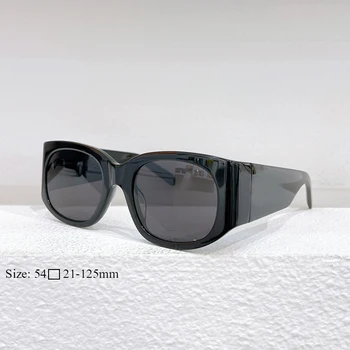 Популярна тенденция Кръгли класически дамски слънчеви очила в ацетатна рамки Vintage CL40211 Simplicity Beach Shade Lady UV 400 Точки