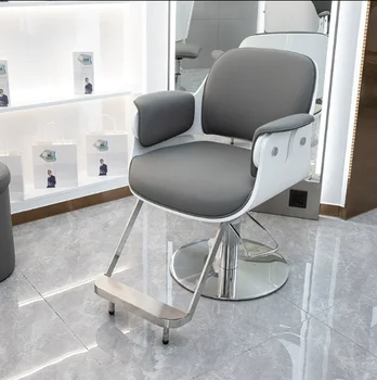 Престижна столове за фризьорски салони, фризьорски салони, столове за подстригване на коса, които може да добавяте, специално предназначени за фризьорски салони с регулируема въртяща се