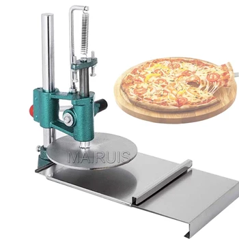 Ръчна машина за пресоване на тестени изделия, машина за раскатки тест 30 см, машина за пресоване на тестото за пица, машина за изработване на листа тесто от пшенично брашно
