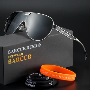 Слънчеви очила BARCUR Man за мъже, поляризирани слънчеви очила за жени, слънчеви очила, аксесоари за очила