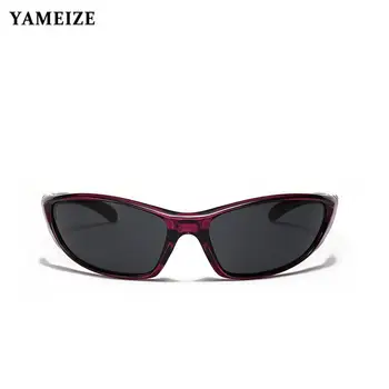 Слънчеви очила YAMEIZE за мъже, реколта Y2k, спортна мода, дамски слънчеви очила в стил пънк, градиентные слънчеви очила TR Cat Eye, улични очила с UV400, очила