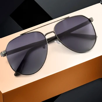ФЕВРУАРИ Луксозни модни дизайнерски по поръчка на най-новите висококачествени метални поляризирани Uv400 vintage слънчеви очила за мъже 2023