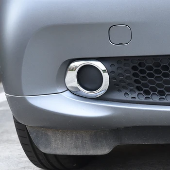 хромирана предна решетка, декоративна капачка предна противотуманного фенер за Mercedes New 2015 Smart Fortwo 453, детайли на екстериора на автомобила, аксесоари за ремонт